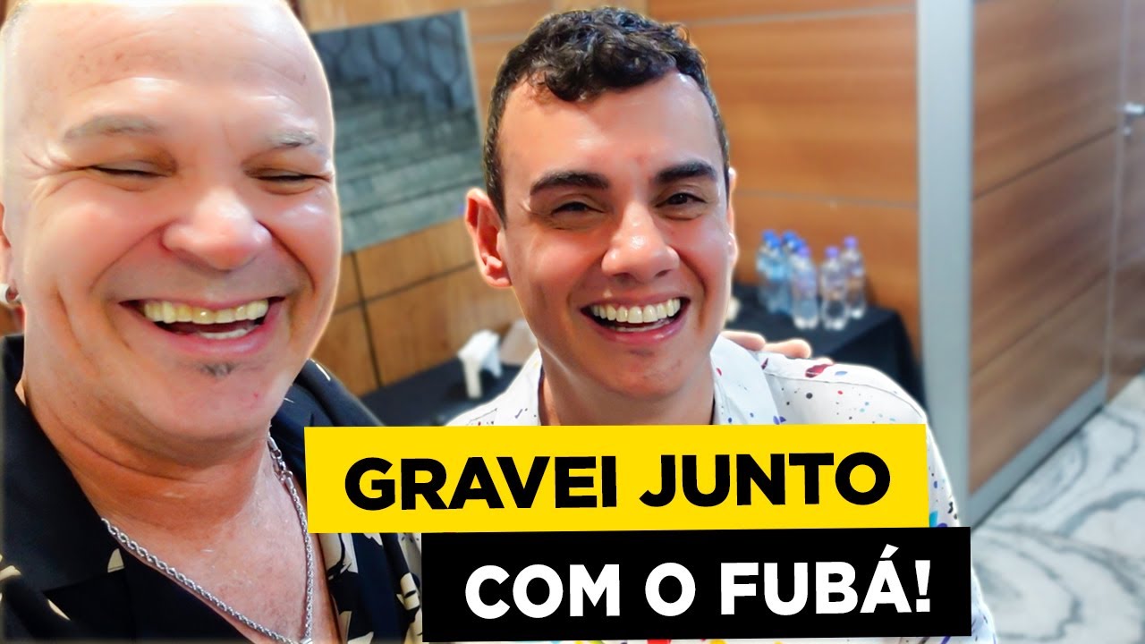 UM DIA JUNTINHO COM FUBÁ ONLINE DEPOIS DO SHOW EM SÃO PAULO .