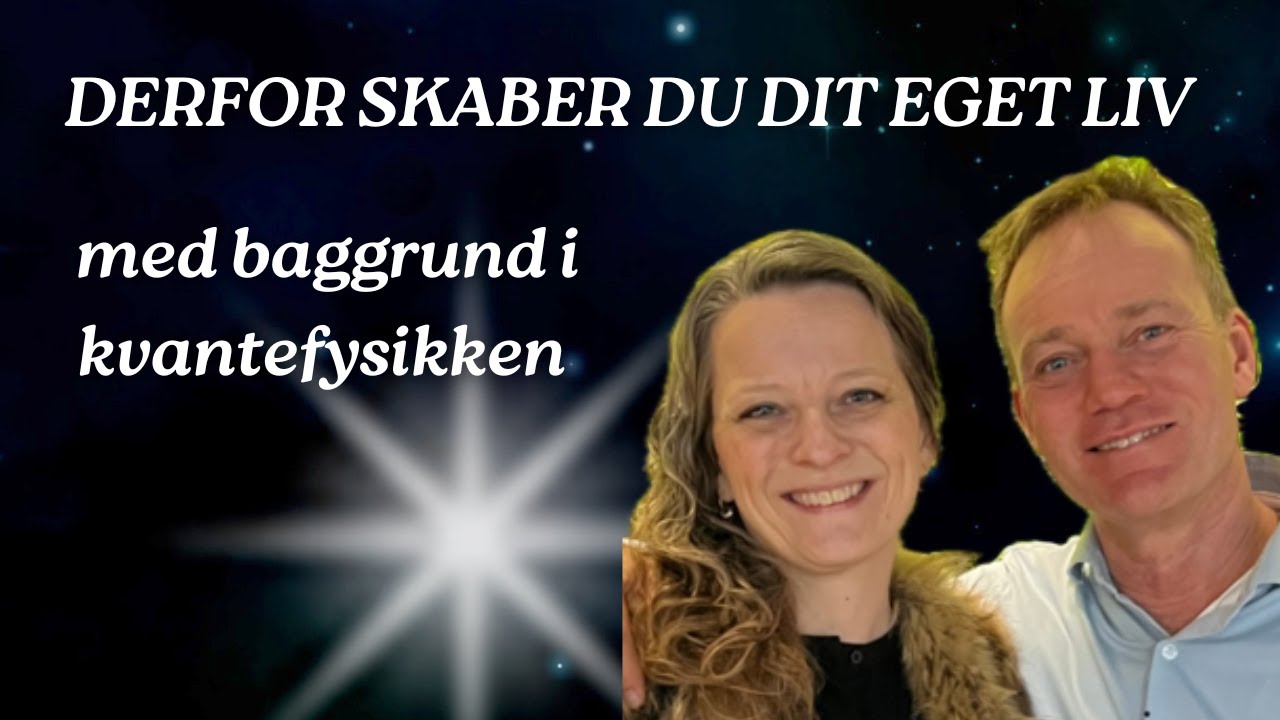 Derfor skaber du dit eget liv - med baggrund i kvantefysikken | bog af civilingeniør Henning Jensen
