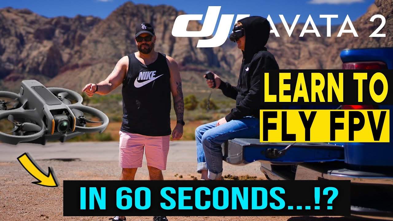 DJI AVATA 2 — УЧИМСЯ ЛЕТАТЬ FPV БЕЗ ОПЫТА!
