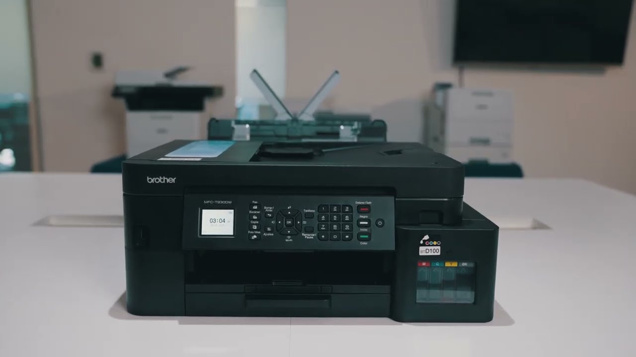 Guía paso a paso: Conexión inalámbrica en multifuncional Brother MFC-T930W