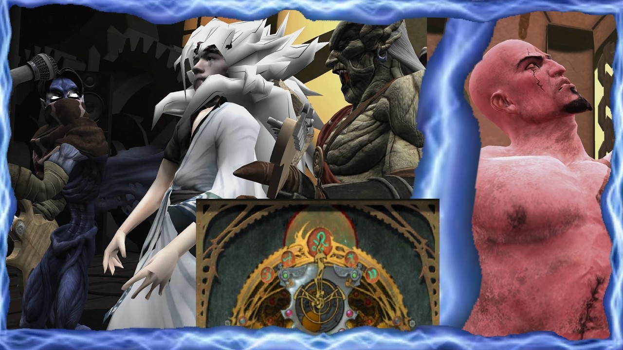 Legacy of Kain Soul Reaver Raziel & Matschaak Super Saiyan 5 & Kratos [GHWT Rock]