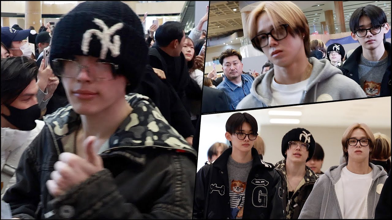 [4K] 앤팀(エンティーム) 김포공항 출국 | &TEAM Airport Departure