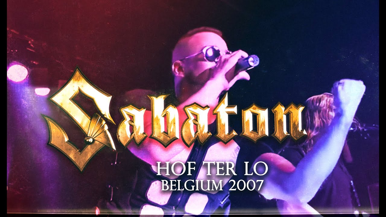 Sabaton @ Hof Ter Lo, Belgium 02/09/2007