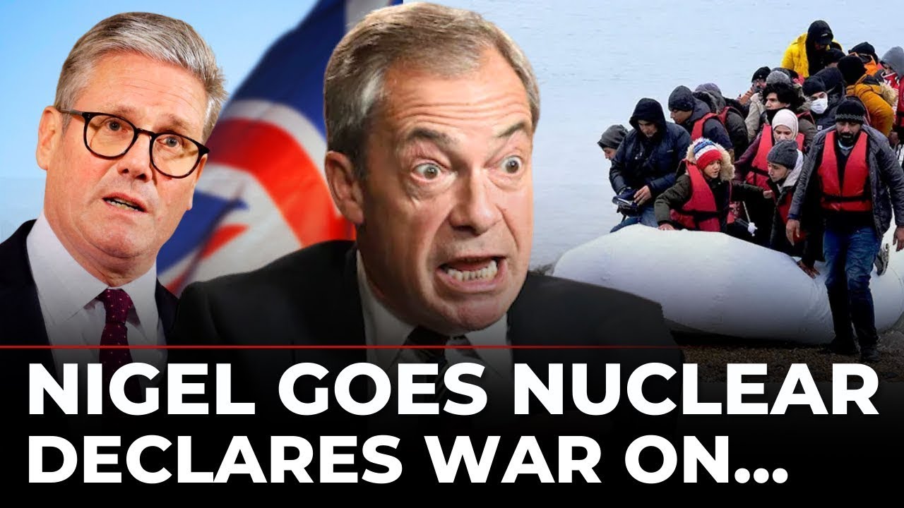 Nigel Farage LIVE: EXPLOSIVE Announcement on UK Immigration Crisis | Reform UK Mass Deportation Plan