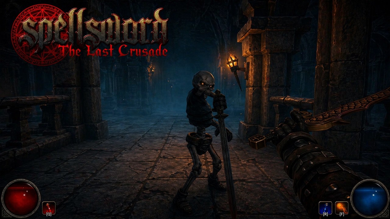 Spellsword  The Last Crusade 🕹️ Gameplay - Play for free! On the Internet.