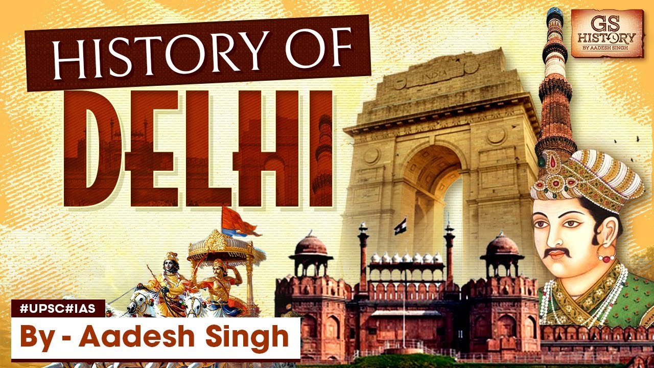 Delhi's Historic Role: Capital of Multiple Empires | Delhi Sultanate | UPSC | GS History by Aadesh