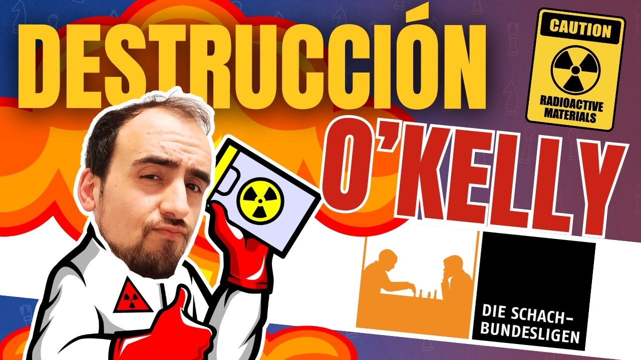 ¡SICILIANA O'KELLY DESTRUCTORA CONTRA un EX-2700! APLICO MI CURSO de REY ENIGMA en la BUNDESLIGA