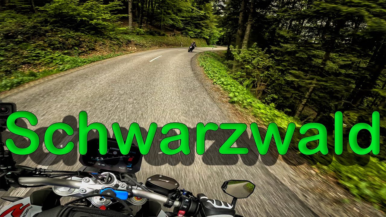 Meine erste Motorrad Tour // Schwarzwald Anreise Part 1