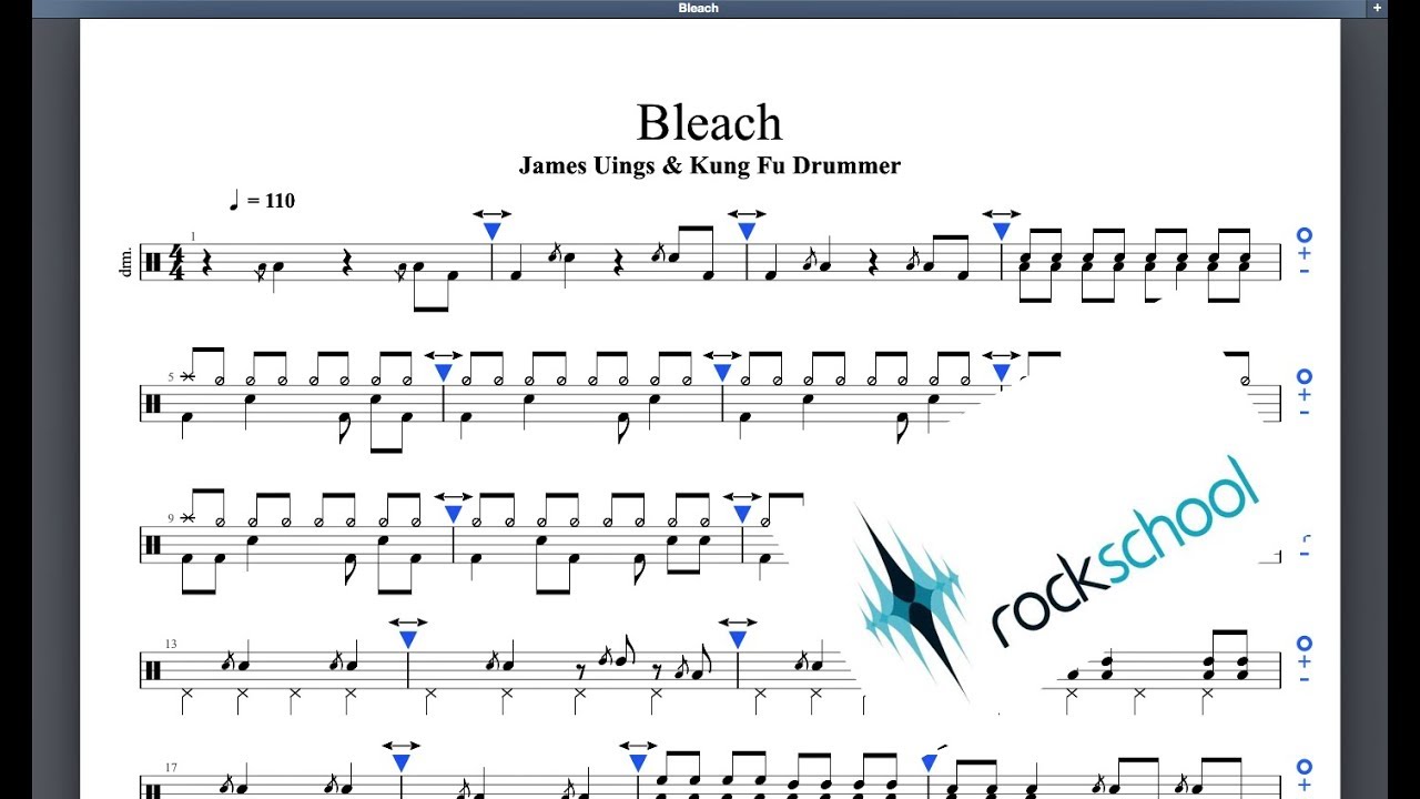 Bleach Rockschool Grade 2 Drums