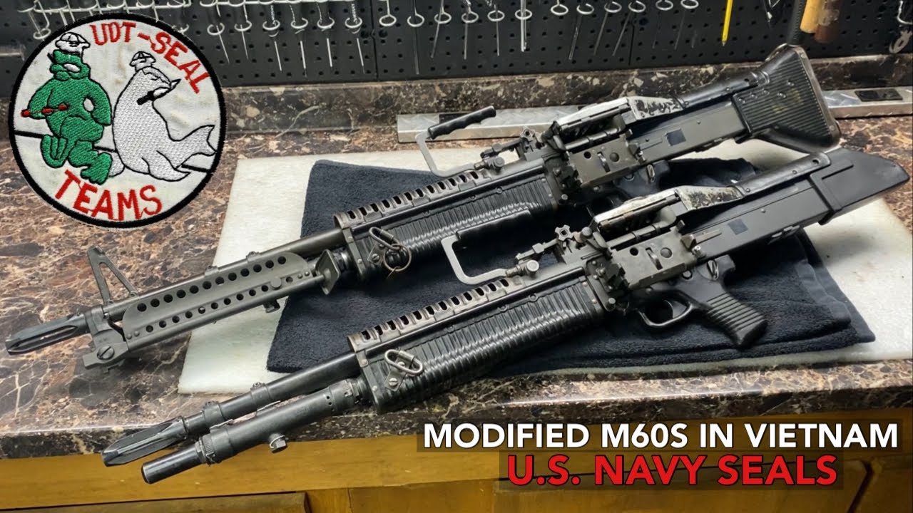 Field Modified M60s in Vietnam | U.S. NAVY SEALS