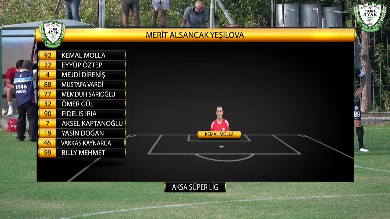 DOĞAN TÜRK BİRLİĞİ 4-5 MERİT ALSANCAK YEŞİLOVA GENİŞ ÖZET