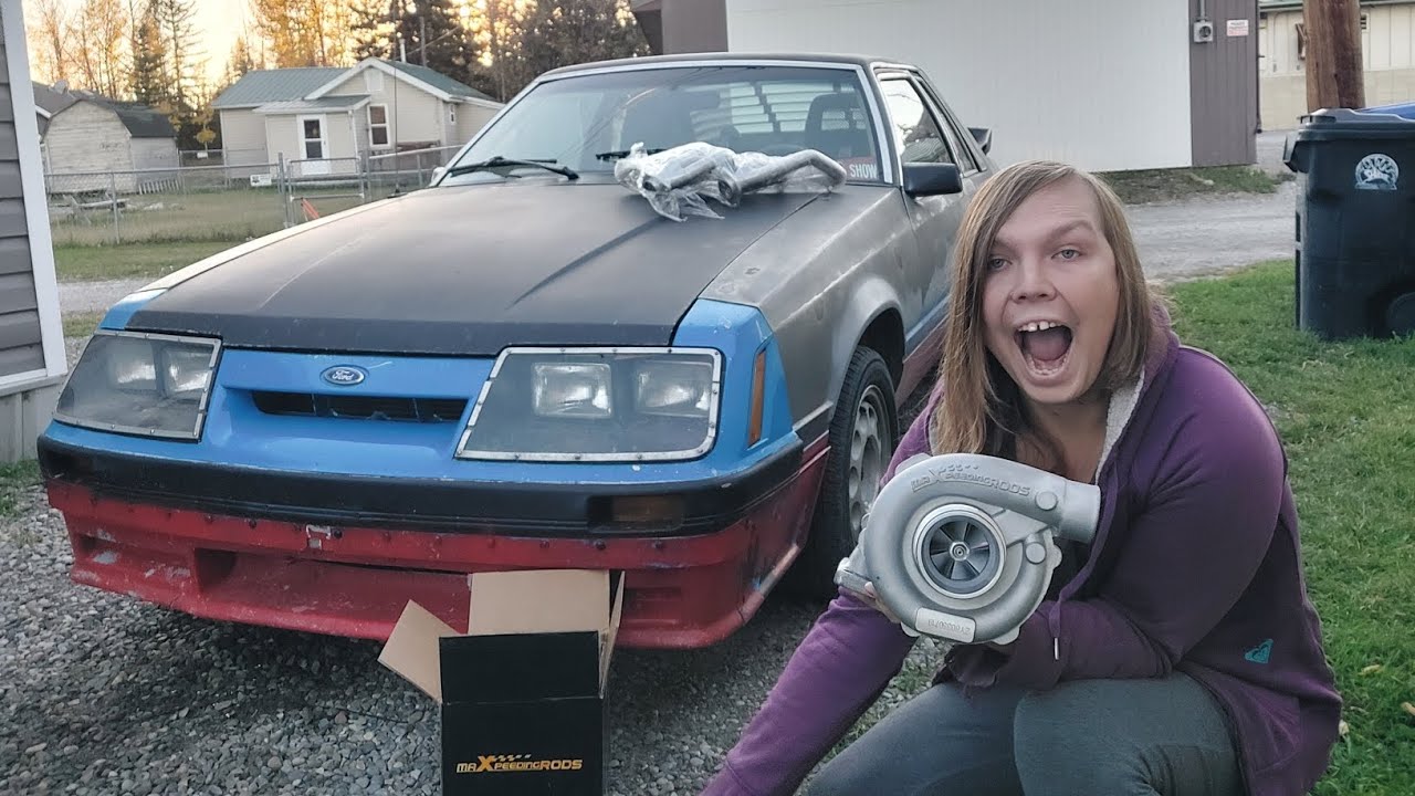 I got a turbo for my inline 6 Mustang!