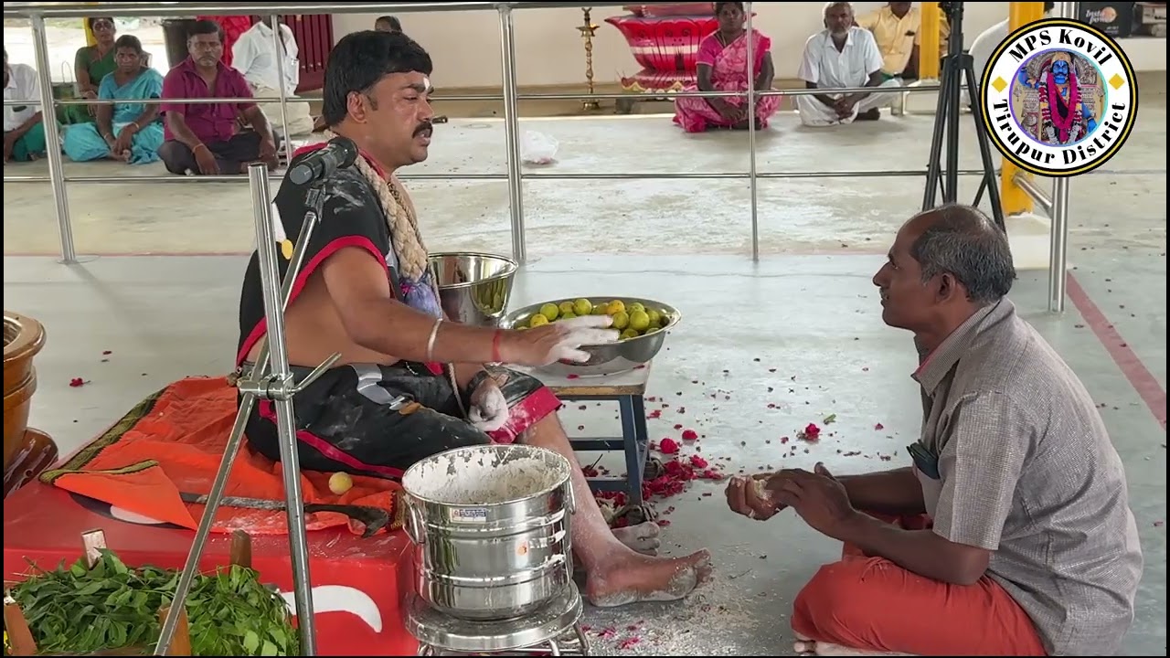 வியாழக்கிழமை சிறப்பு அருள்வாக்கு (9/10/25) 🔥🔥#mps #tamil #thiruppur #mpskovil #karuppasamy #temple 