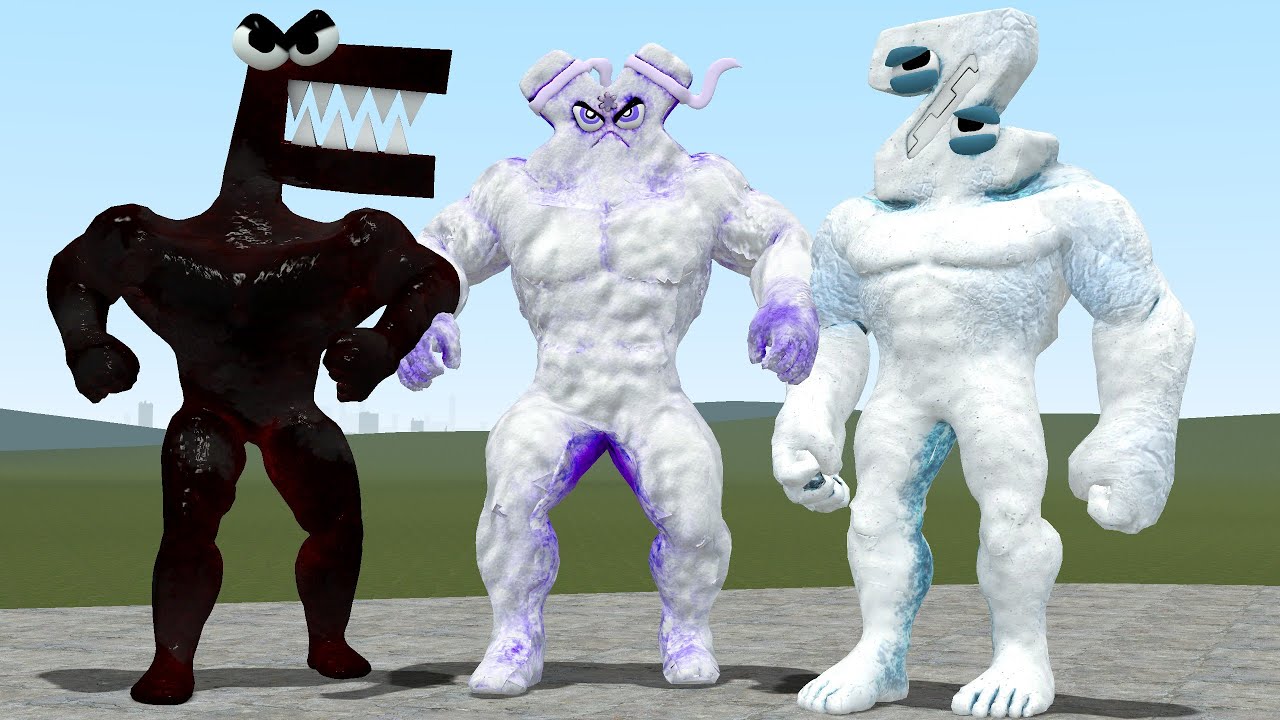 NEW BUFF ALPHABET LORE BODYBUILDERS #2 In Garry's Mod!