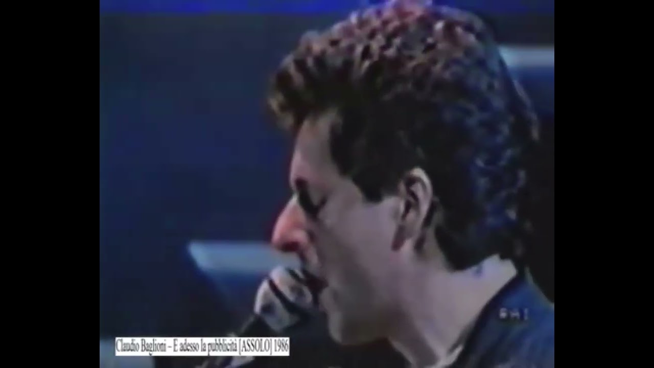 Claudio Baglioni - Assolo 1986