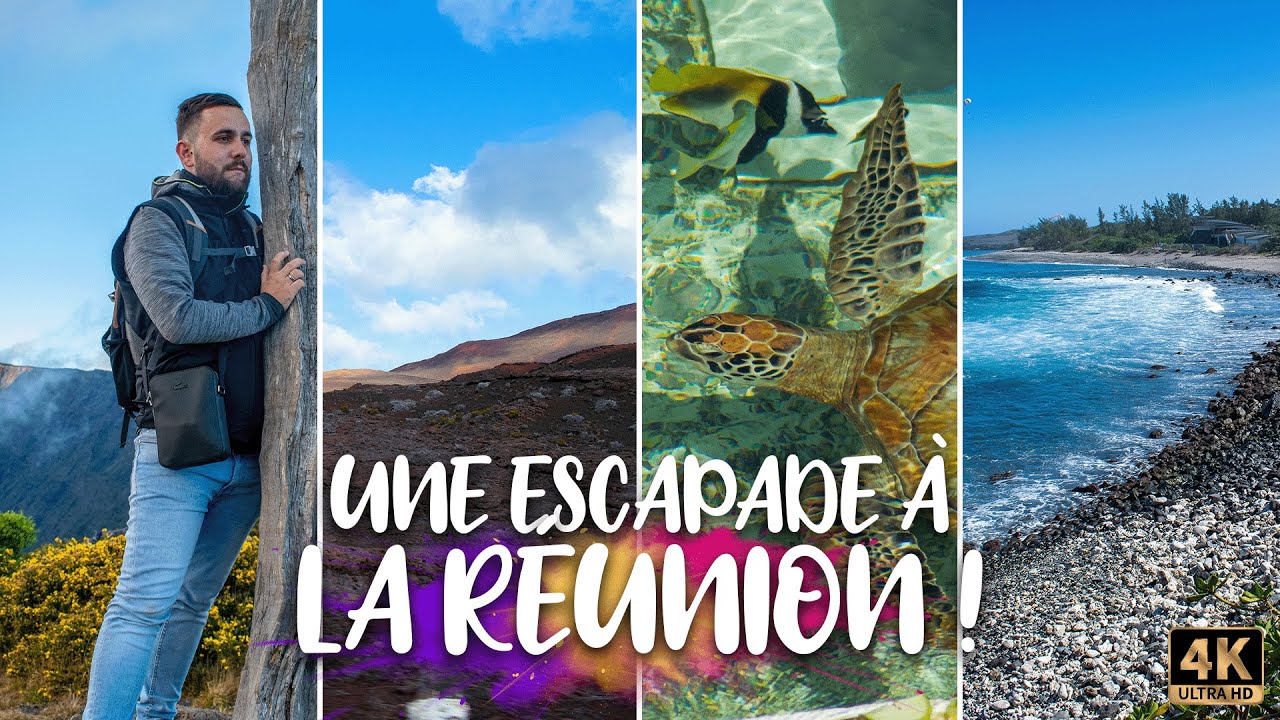 UNE ESCAPADE À LA RÉUNION ! Entre Volcan, Tortues, & Nuages ... à la découverte de l'île Intense !