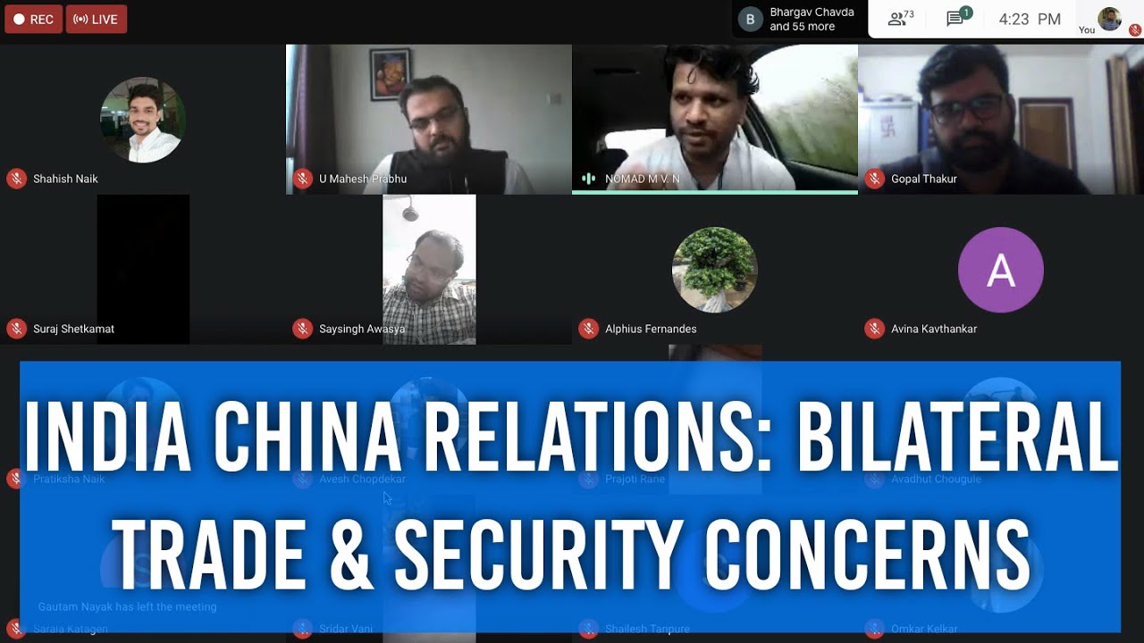 India-China Relations: Bilateral Trade & Security Concerns - U. Mahesh Prabhu & Dr. Mukund Narvenkar