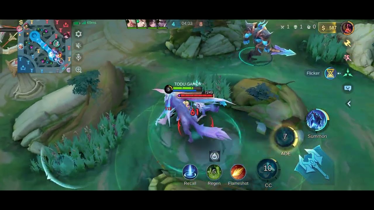 GRANDMASTER LOBBY GAMEPLAY IN MOBA LEGENDS 