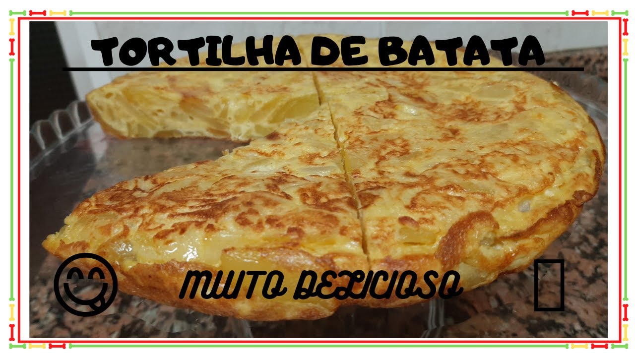 🔊TORTILHA de BATATA 🥔 [ receita TORTILHA DE BATATA COM CEBOLA] 🥔 a MELHOR TORTILHA ESPANHOLA🔊