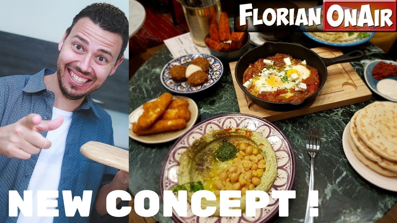Un concept original : un HOUMOUS BAR ! - VLOG #553