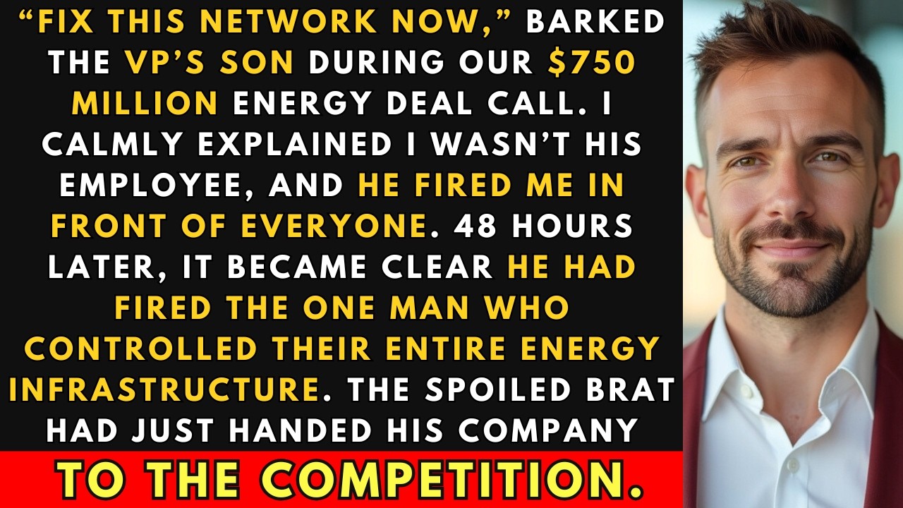 The VP's Son Fired Me — And Only Then Realized What He'd Lost | Corporate Revenge
