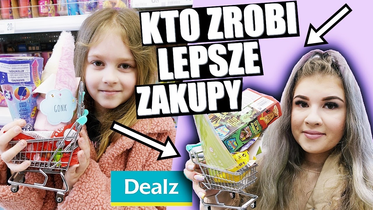 KTO ZROBI LEPSZE ZAKUPY W MINI KOSZYKU? 💜 MAMA VS CÓRKA