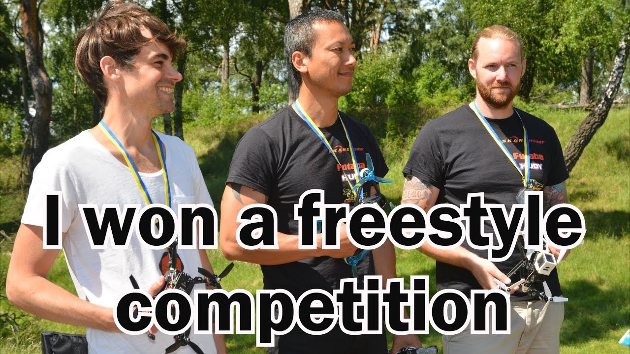 I won a freestyle competition