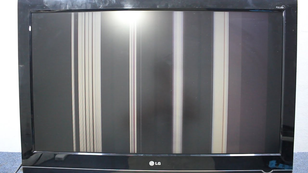إصلاح تلفاز ألجي به خطوط في الشاشة مشكل LG 37LG7000 T-CON