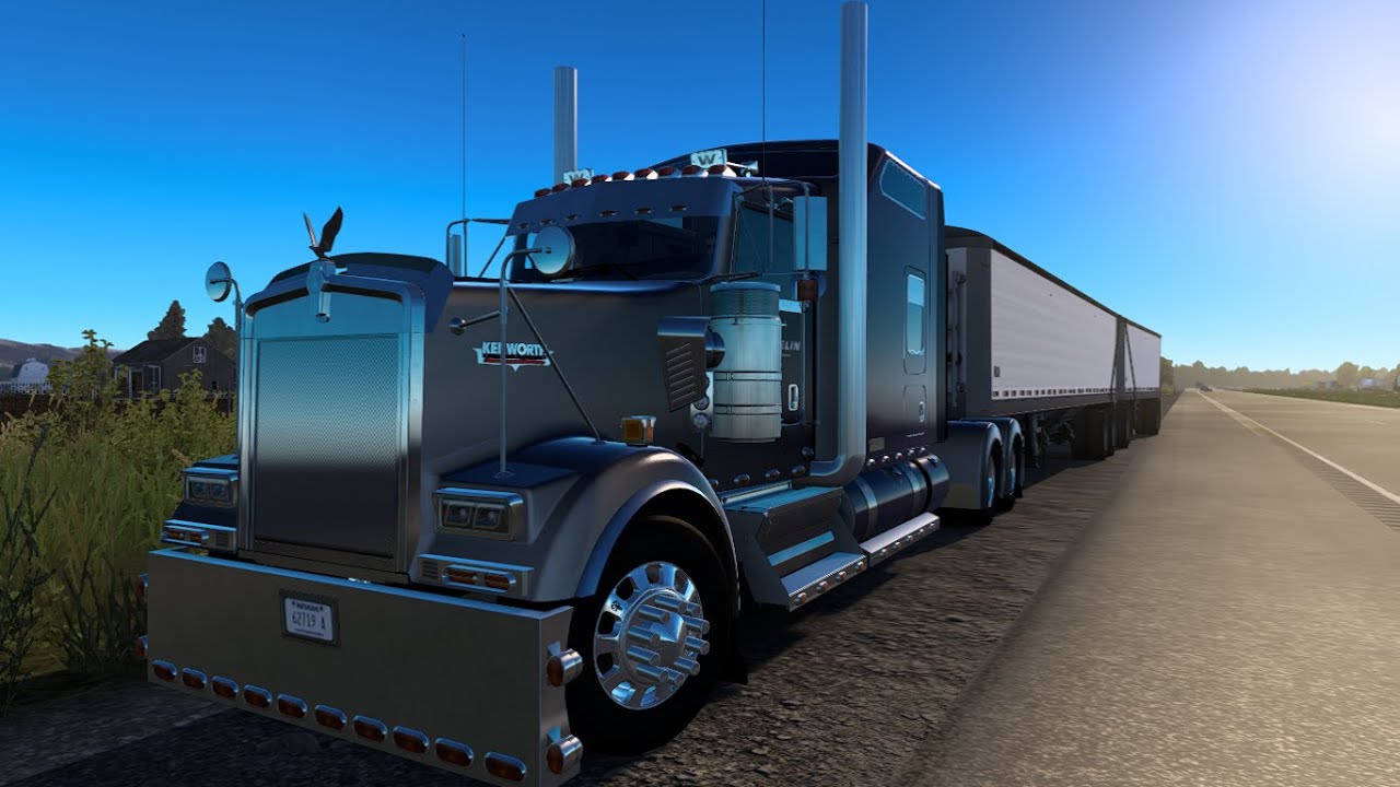 Jugando American truck