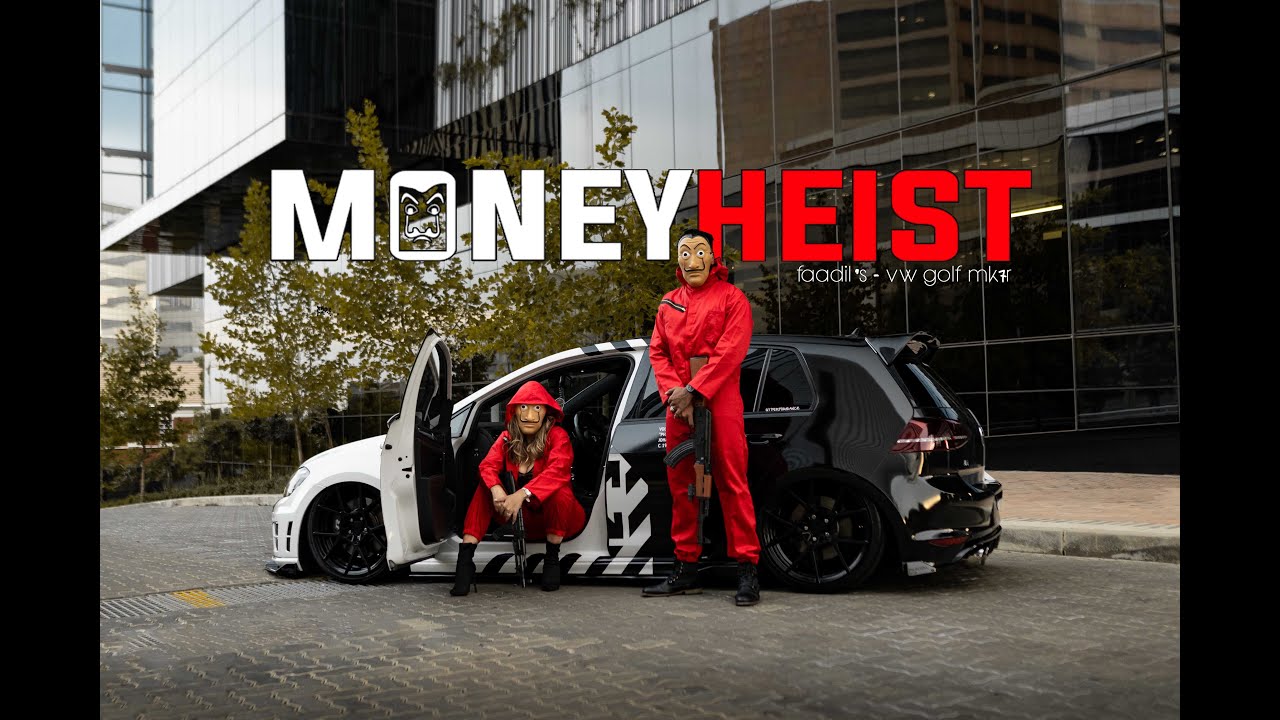 VW GOLF MK7R | AIR SUSPENSION | ROTIFORM WHEELS | AIR LIFT PERFORMANCE | MONEY HEIST