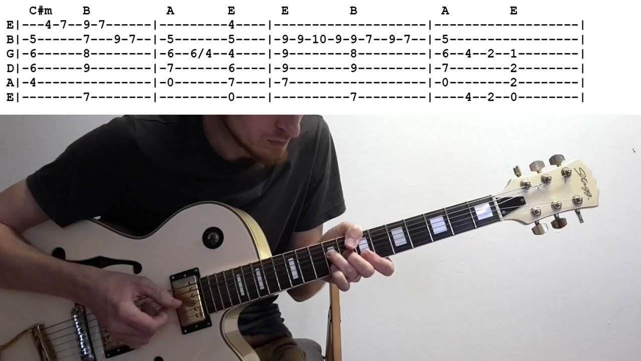 Lekce kytary - Let it be - Akordy s melodií