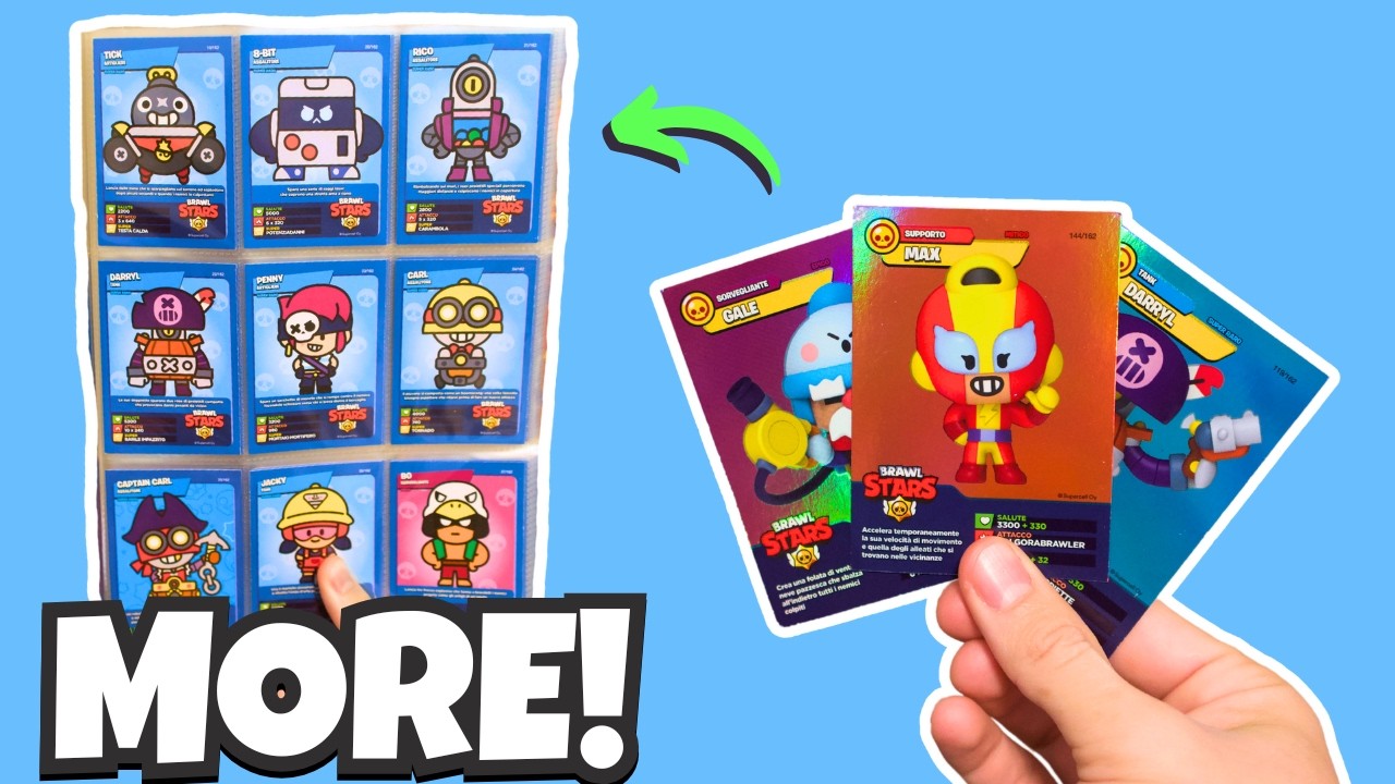 Opening MORE Rare Brawl Stars Cards!