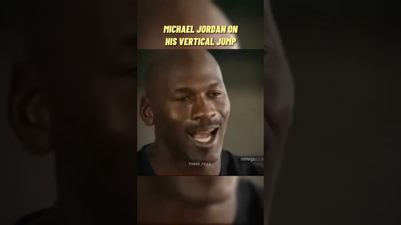 Mj on how he improved his vertical jump 🚀 #shorts #michaeljordan #jordan