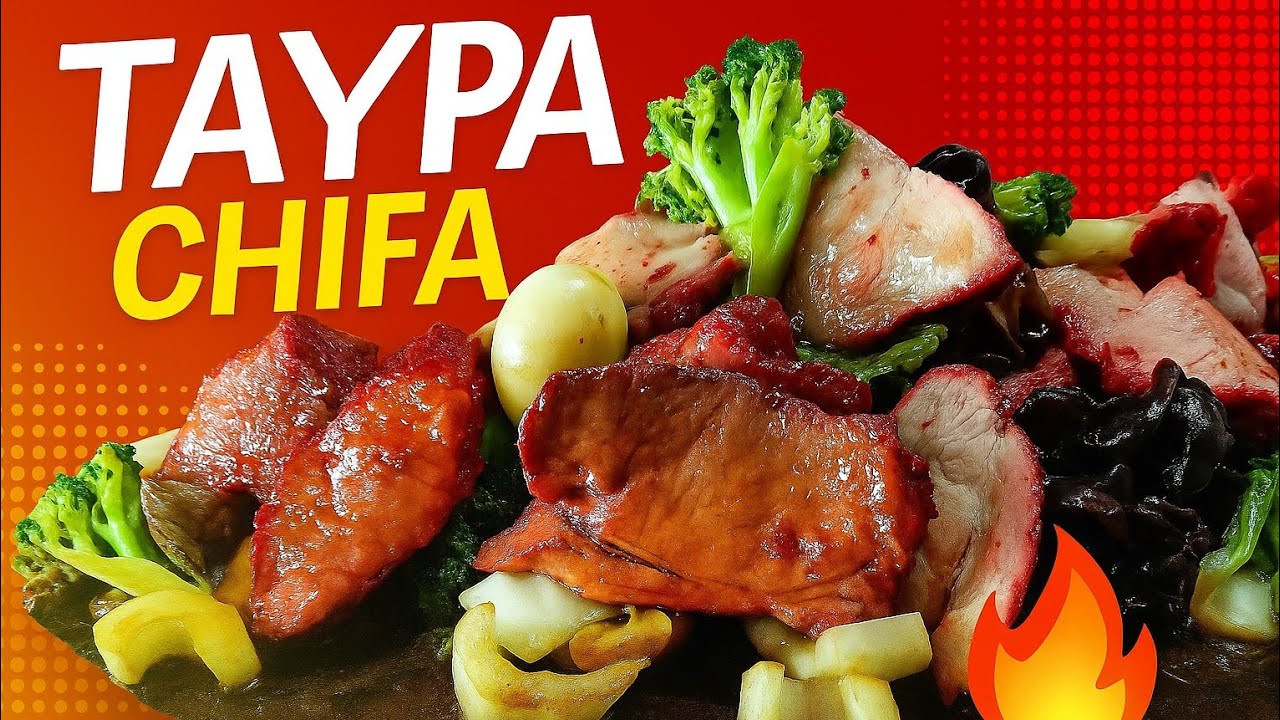 Receta taypa a la plancha, paso a paso #chifa #taypa #chaufa 