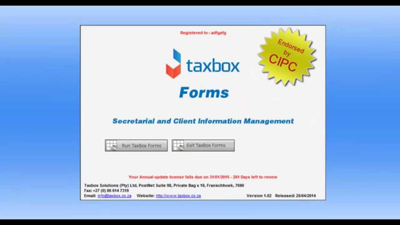 TaxBox Forms