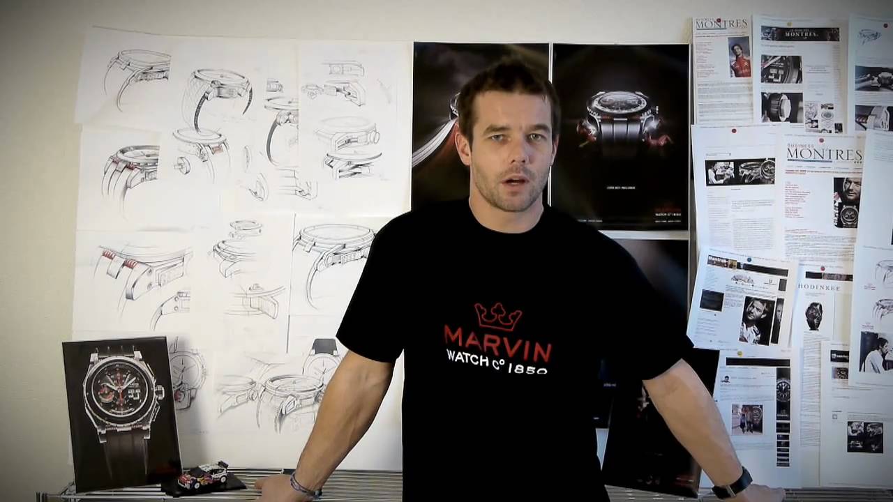 Marvin Watches launches in China - message from brand ambassador S&eacute;bastien Loeb