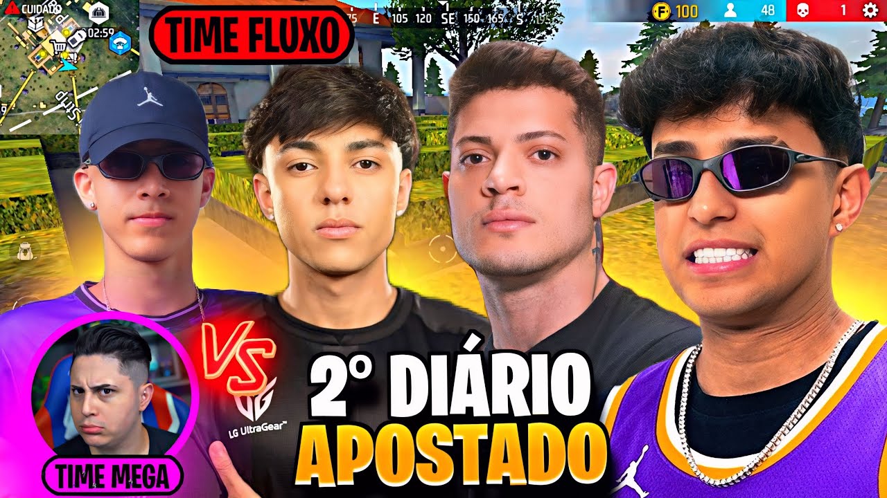 2° DIARIO APOSTADO! NOBRU, CEROL, MANOMAX E DREY vs TIME DO MEGA! QUEM LEVOU A MELHOR?