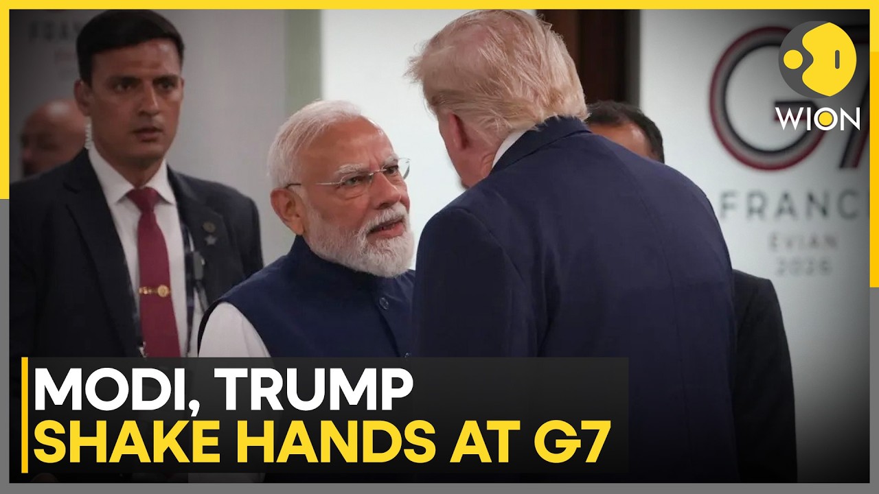 Modi-Trump G7 Summit Moment: Maritime Safety Talks Ahead Of Bilateral Meeting | WION