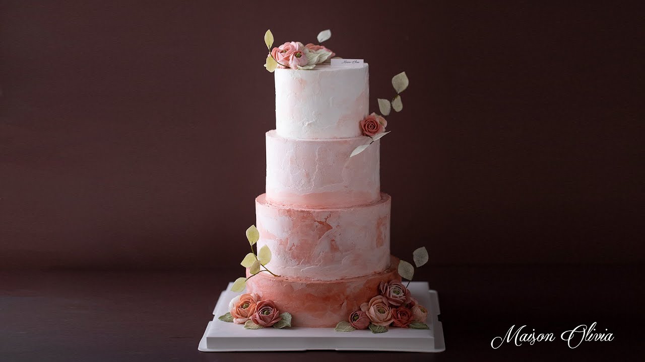 웨딩케이크 by 메종올리비아, Wedding cake by Maison Olivia