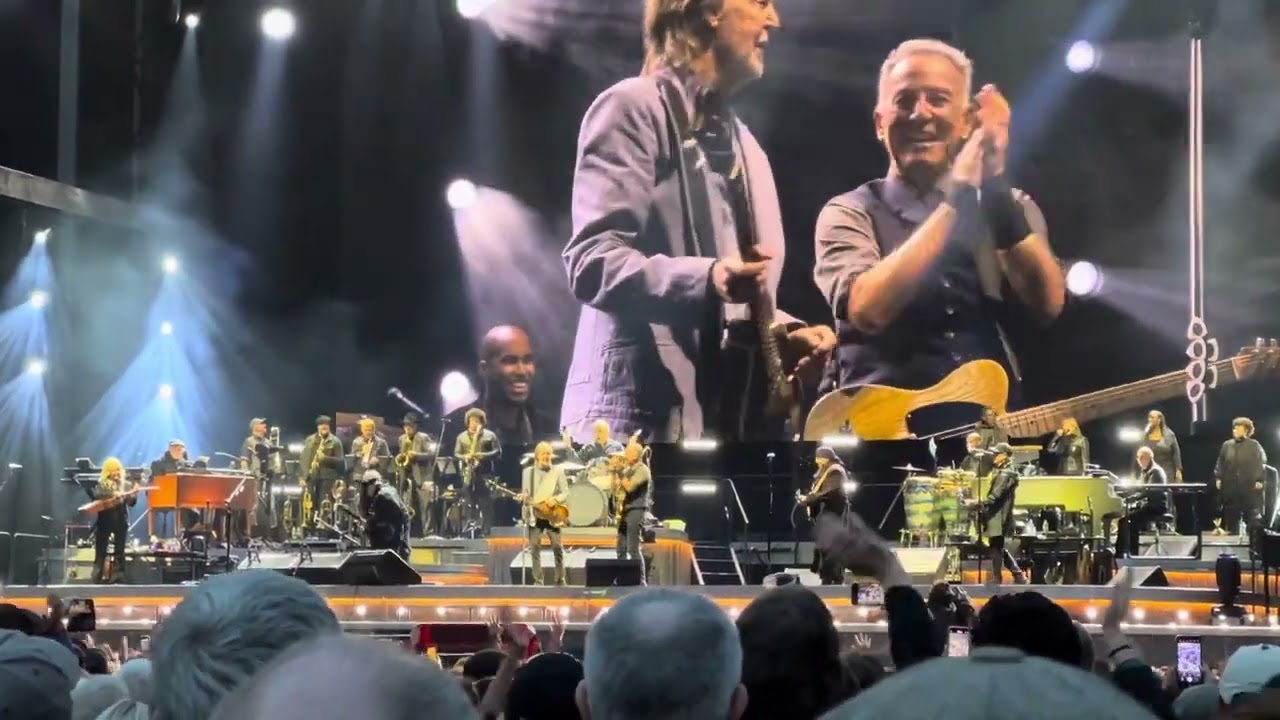 Bruce Springsteen & Paul McCartney, Liverpool 7/6 2025