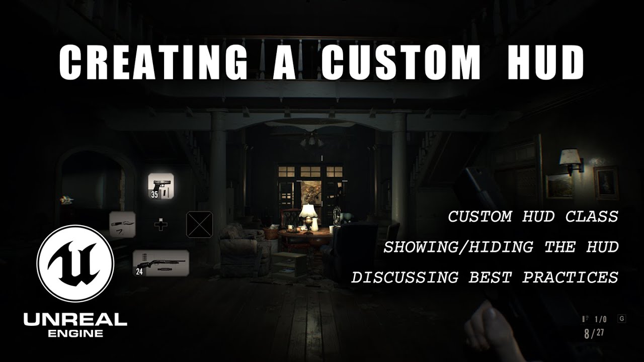 Unreal Engine 5 Custom HUD System | Full Tutorial with Widget Management & Best Practices