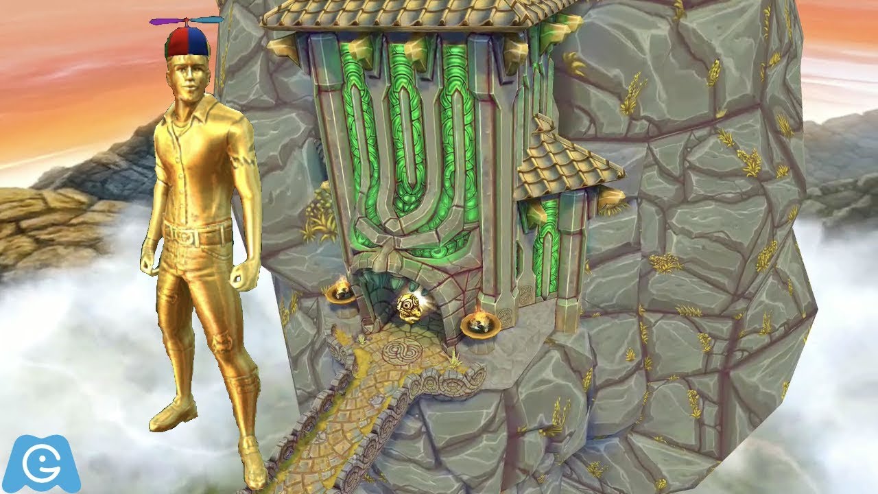 iGameMix🏛TEMPLE RUN 2 HD Fullscreen✅GuyDangerous Golden Guy Dupper Bunnie Hat NRC #682