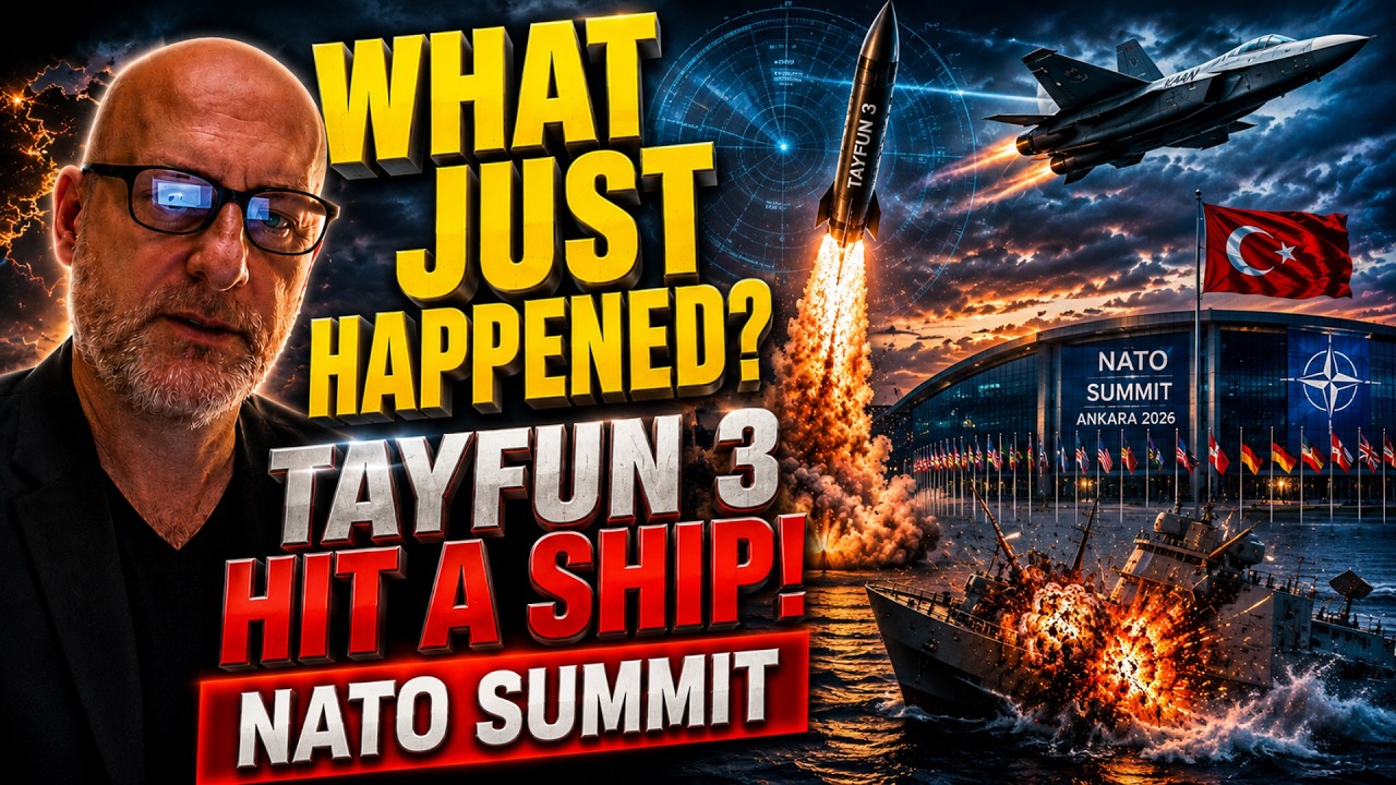 T&uuml;rkiye Just Sent a Message Before the NATO Summit! Tayfun 3 Rocket Hit a Ship!