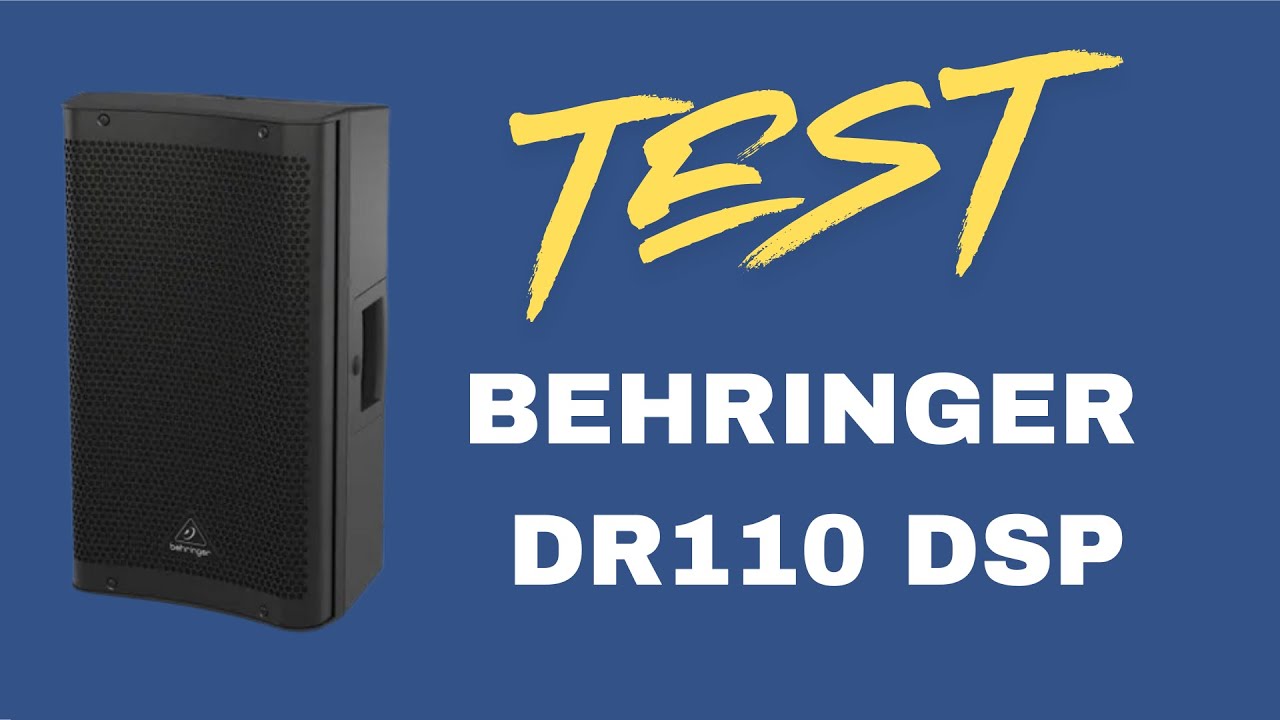 ZIZ - TEST KOLUMNY BEHRINGER DR110 DSP, DR112 DSP, DR115 DSP POMIAR MOCY RMS