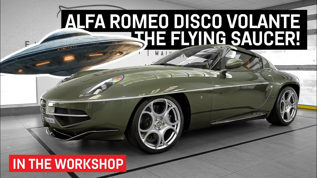 Секреты летающей тарелки - 1/7 Alfa Romeo Disco Volante в Topaz
