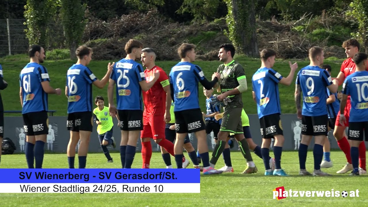 Highlights Wienerberg - Gerasdorf, Wiener Stadtliga 24/25