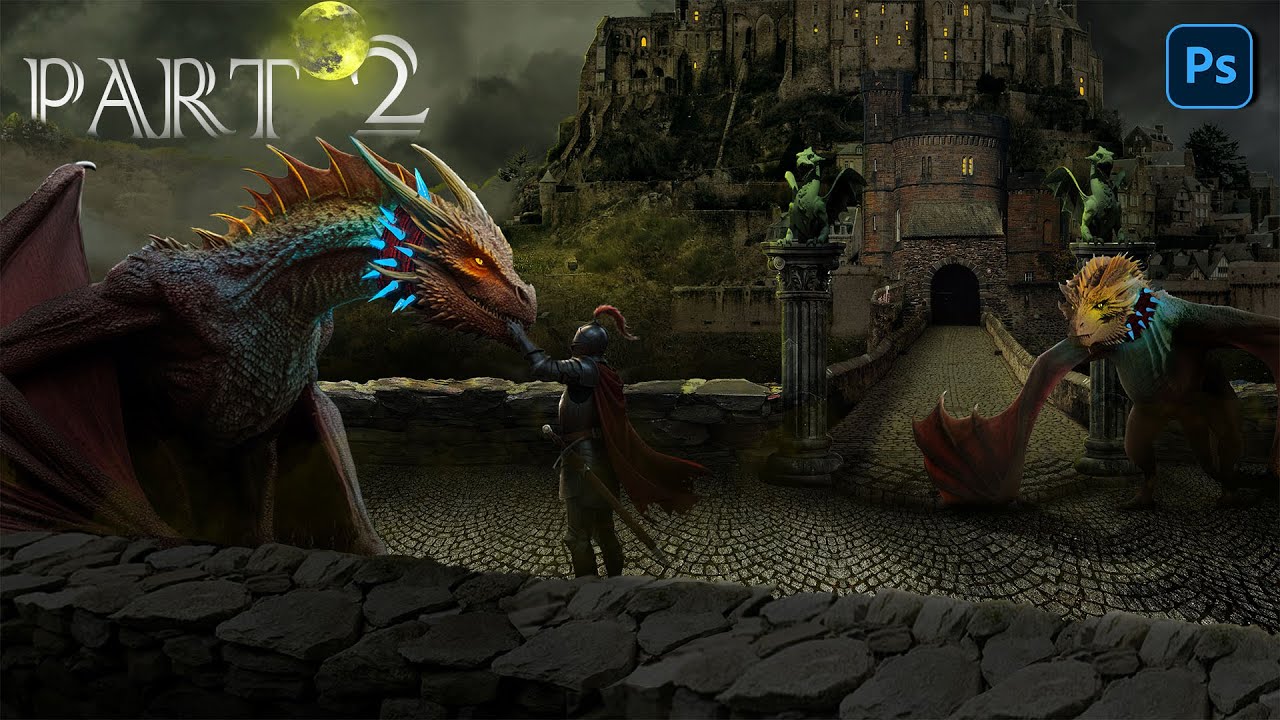 The Knight of Eldria Part 2 | The Secret of the Dragon Guards | Photo manipulation