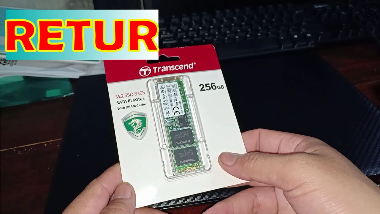Klaim Garansi SSD Transcend M.2 256GB