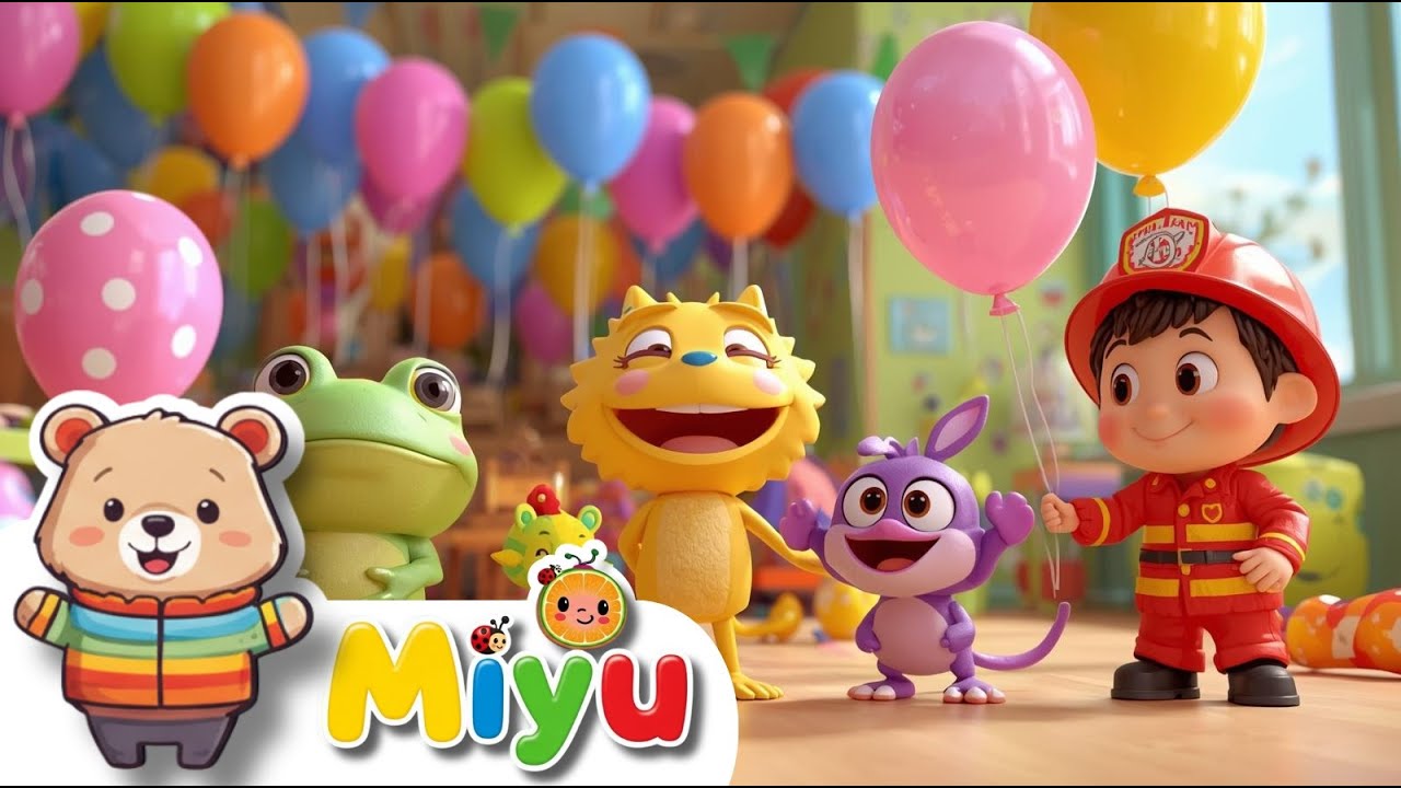 🎨🎶 Canción de los Colores + El Color Verde y Extremidades: ¡Aprende Jugando con Miyu! 🌈