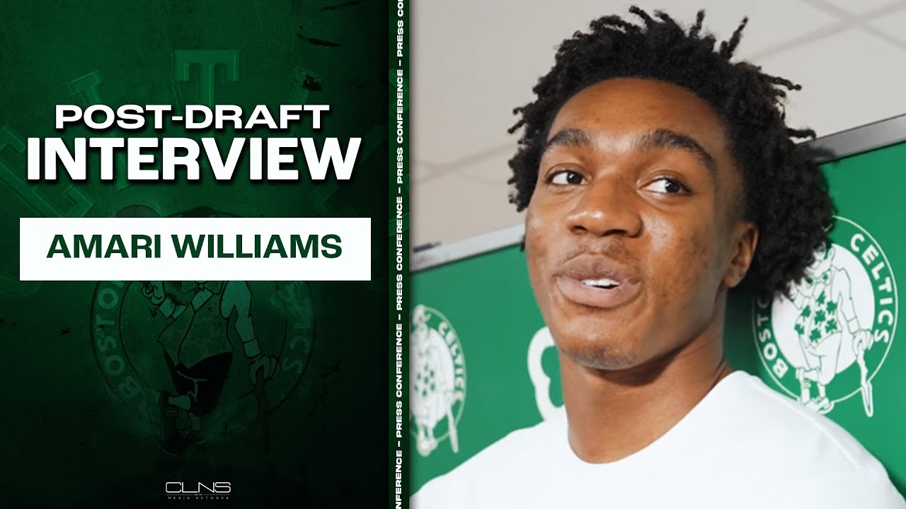 Amari Williams on Playing Center for Celtics After Departures | Draft Pick Interview